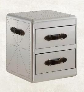 Aluminium Drawer Cabinet End Night Stand Side Table