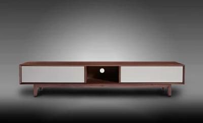 Fd31 Wooden TV Stand, Latest Design TV Stand in Home Ad Hotel Furniture Customized