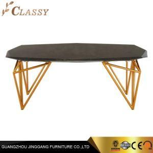 Stylish Black Marble Coffee Table