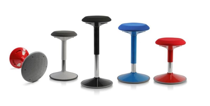 Height Adjustable Active Seating Stool for Office