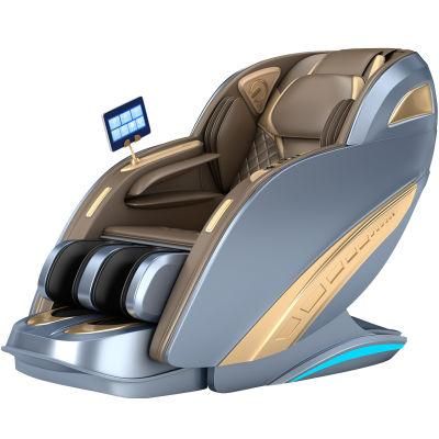 Shiatsu 3D Chair Massage PU Leather with Voice Control