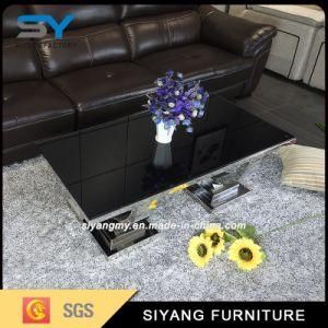 Tea Table Furniture Sofa Table Tempered Glass Coffee Table