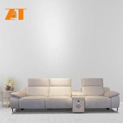 Wholesale Modern Home Furniture Comfortable Couch Set Electric Smart Recliner Chair Living Room Fabric Wooden Sofa Home Furniture