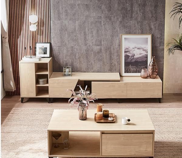 Modern Design Living Room Furniture Set Wooden TV Stand