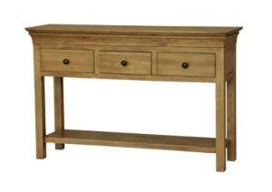 China Mainland Sinoah Solid Oak Wooden Coffee Table with Drawers