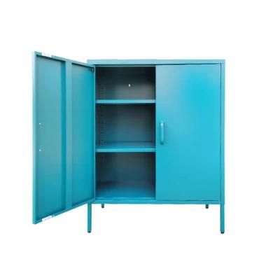 Top Sale Living Room Corner Steel Furniture Storage Cabinet