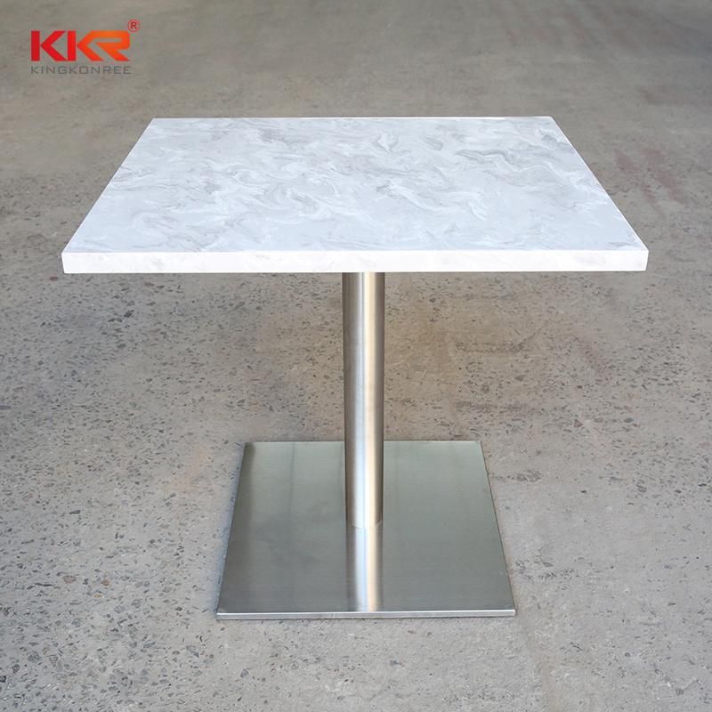 Simple Design Luxury Restaurant Coffee Shop Solid Surface Desk