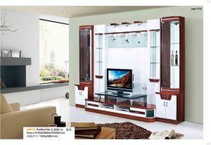 High Gloss Living Room Furniture Wooden TV Cabinet Wall Unit