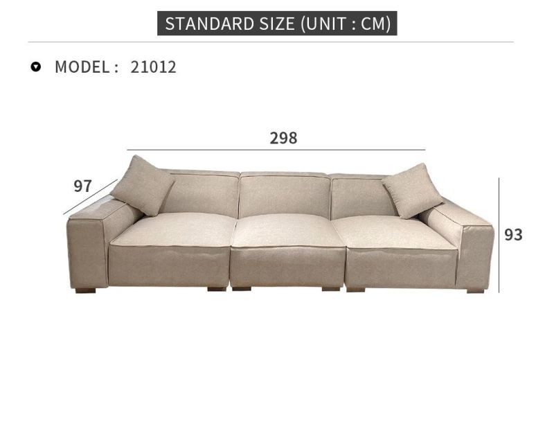 Manufacturers Wholesale Bedroom Leisure Fabric Cheap Home Furniture Living Room Sofa