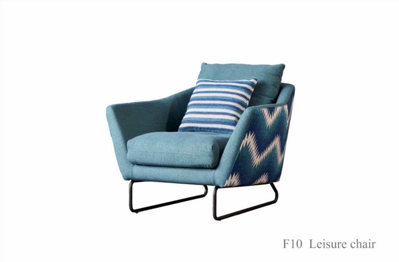 F10 3 Seater with Armrest Fabric Sofa in Home and Hotel