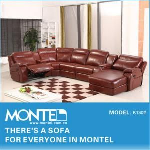 Living Room Furniture Sofa Design, Modern Leather Recliner Sofa