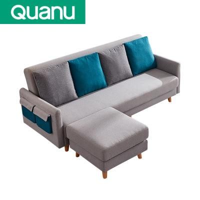 Quanu 102367 Made in China Living Room Sofa Set Furniture Folding Sofa Bed