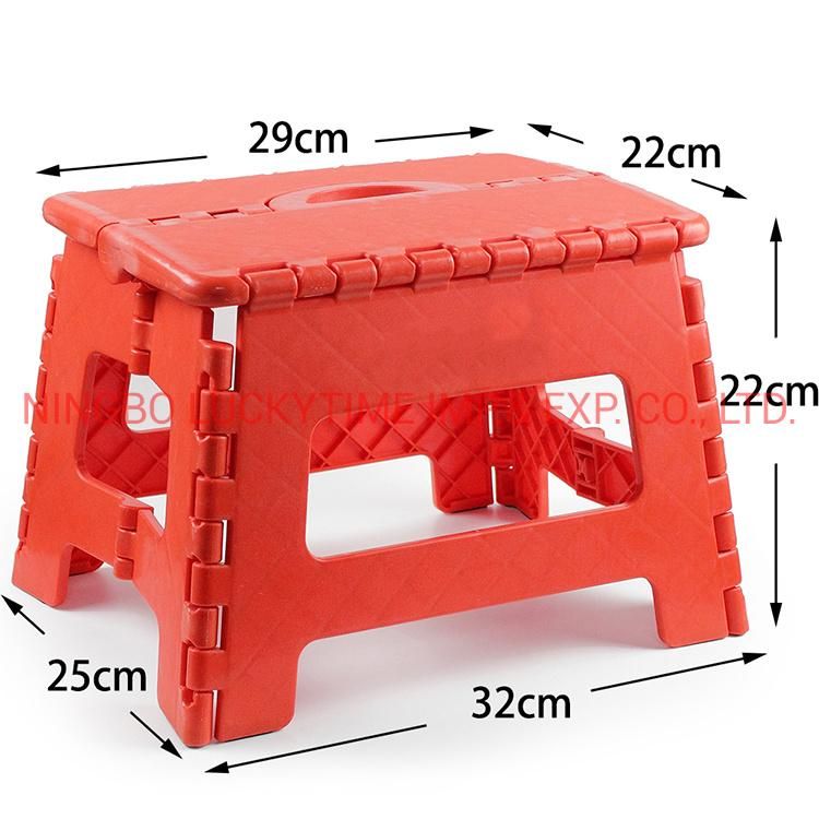 Skid Resistant on Top and Bottom Kitchen Stool Foldable