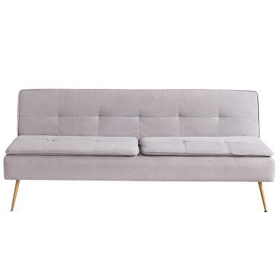 Quanu Dx101023 Nordic Light Luxury Small Living Room Furniture Multi-Functional Folding Sofa Bed