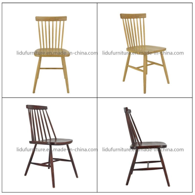 Antique Wood Dining Chairs Oak Finished Indoor Dining Chair Cushion