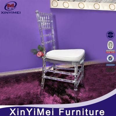 Wholesale Elegant Crystal Clear Chiavari Wedding Chair