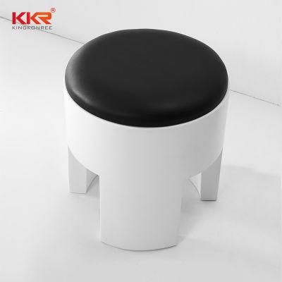 Acrylic Shower Stool Resine Stone Bathroom Stool