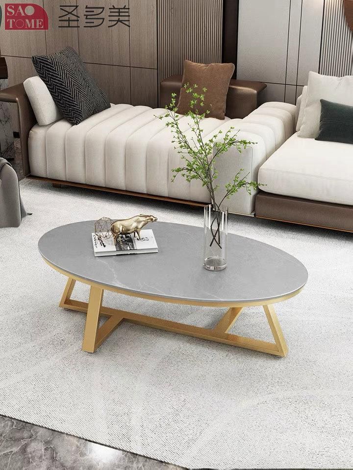 Hot Selling Home Living Room Furniture Coffee Table with Metal Legs