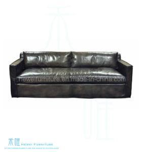 Modern Living Room Leather Sofa Set (HW-6658S)
