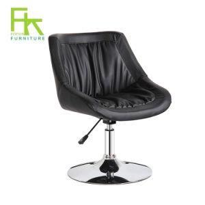 Good Quality Stainless Steel Base Coffee Shop Chair, Reception Room Leisure Chair