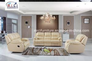 Home Furniture Genuine Leather Recliner Sofa