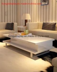 White Color Tea Table for Home Decoration