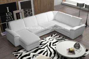 White Italian Leather Sofa
