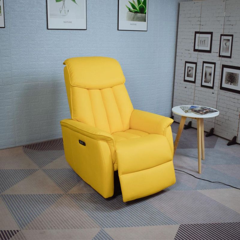 Jky Furniture Modern Design High Adjustable Power Recliner with USB Charger