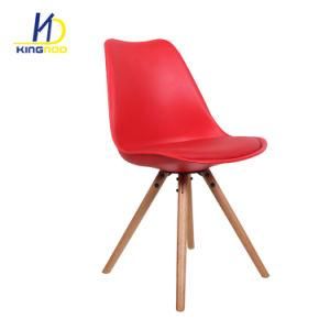 Famous European Wooden Leather Soft Seat Plastic Living Room Chairs