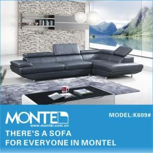 Sofa, Modern Leather Sofa, Sectional Sofa (K609)