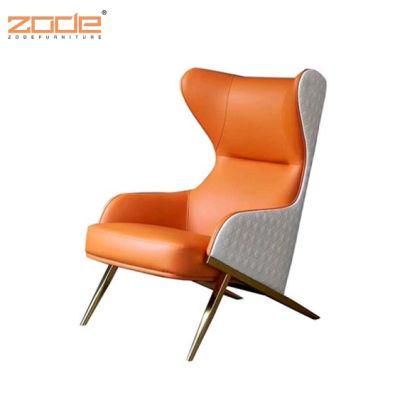 Zode Modern Home/Living Room/Office Furniture Italy Light Luxury Postmodern Design High Back Lounge Chair