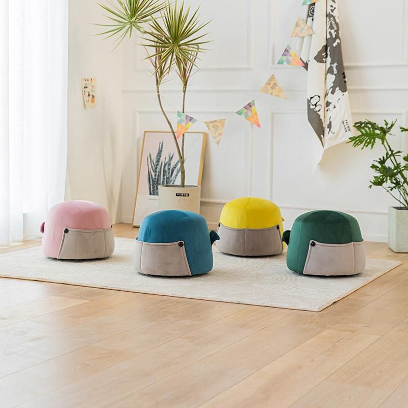 Li&Sung Fashion Design Comfortable Fancy Children Wood Animal Stools