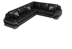 Modern Fashion Leather Corner Sofa L Shape Sofa Set