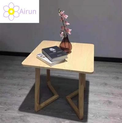 Modern Design Living Room Wooden Coffee Tea Table Square Table Side Table