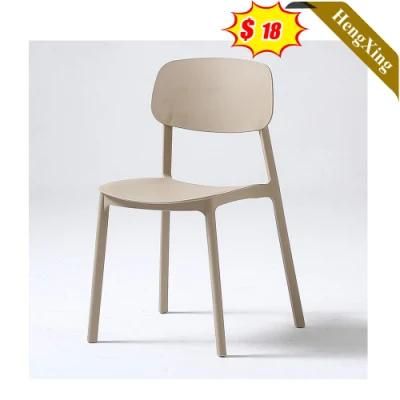 Cheap Price Dining Room Home Furniture Stackable Restaurant PP Plastic Chairs