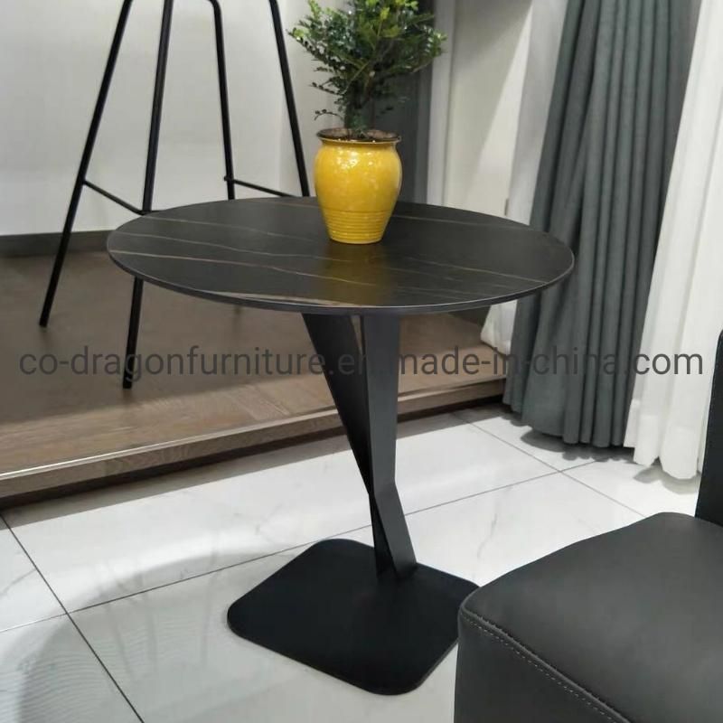 Hot Sale Steel End Table with Top for Home Furniture