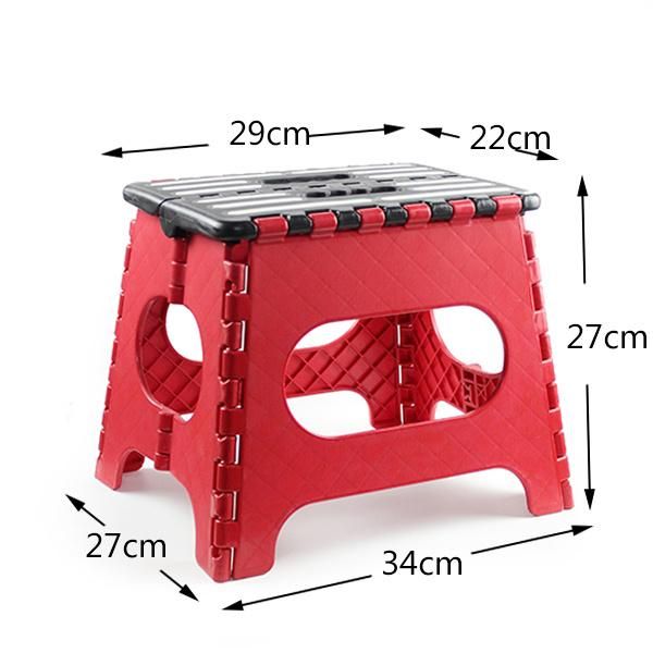 27 High Plastic Folding Stool for Home Use