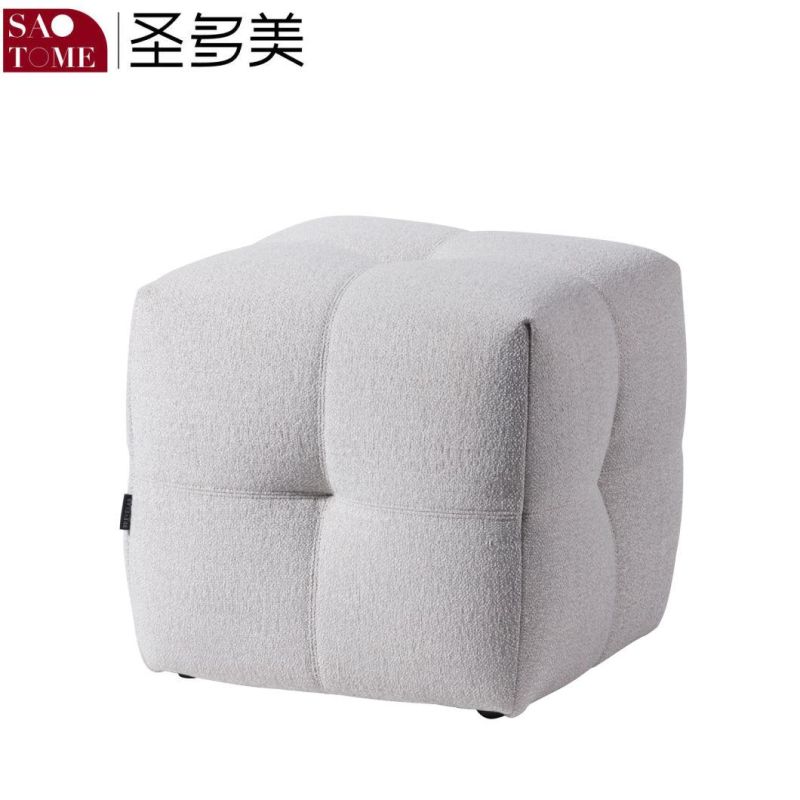 Modern Simple Living Room Household Fabric Fashion Round Chair