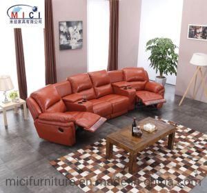Home Furniture Living Rome Theater Cinema Leather Sofa