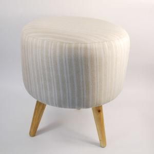 En71 Round Fabric Stool Bed End Stool Footrest