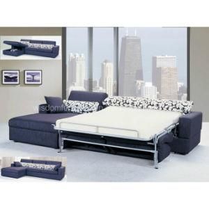 Corner Sofa Bed with Mattress, Living Room Furniture (WD-6413A-S)
