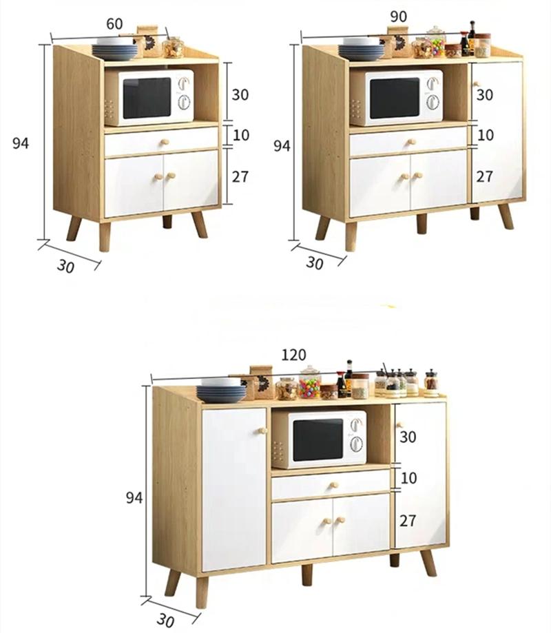 Wooden Bedroom Furniture Bed Beside Drawer Wood Small White Corner Storage Cabinet with Drawers