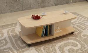 Multicolor Wooden Movable Coffee Table for Home