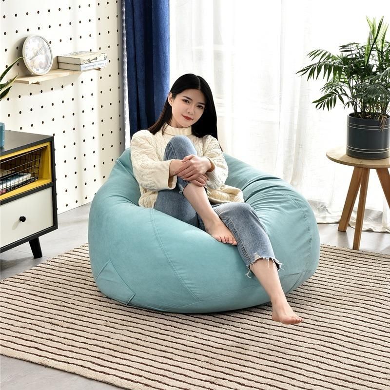 Leisure Fluffy Comfortable Coffee Lazy Lounger Bean Bag Sofa Chair