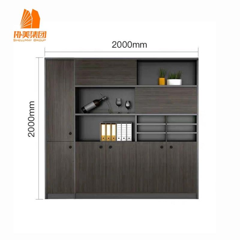 Modern Office Steel Furniture 2 Door Compartment H1000*W850*D400mm Filing Cabinet