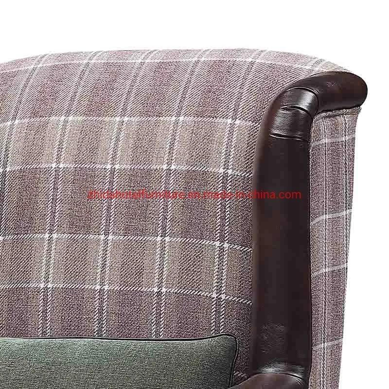 European Style Solid Wood Hotel Lobby Reception Restaurant Living Room Chair