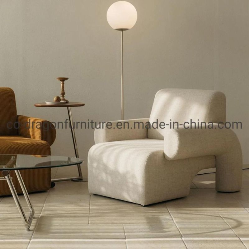 New Design Fashion Livingroom Furniture Fabric Leisure Chair with Arm