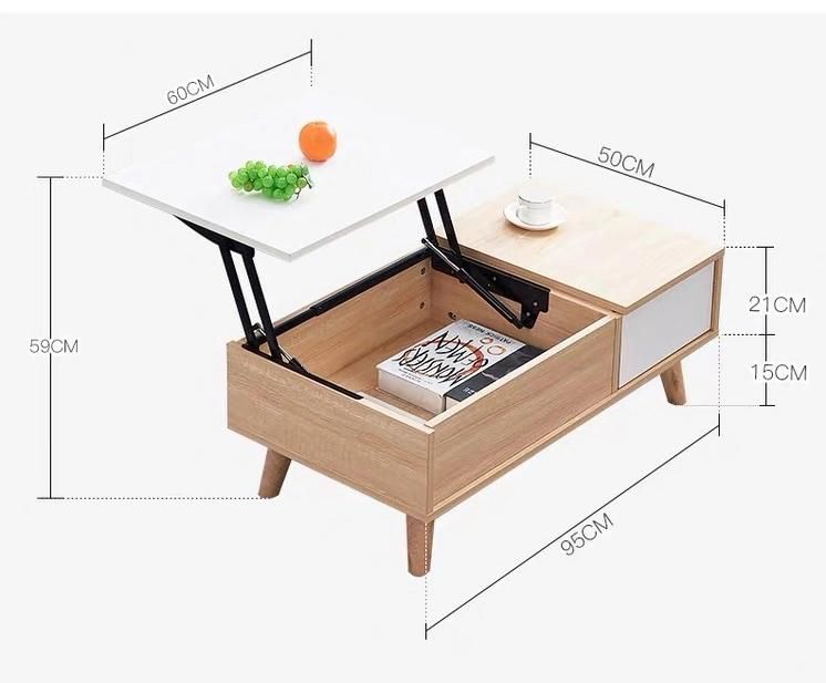 Modern Lift Top Tea Coffee Table