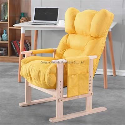 Modern Bedroom Living Room General Home Wooden Furniture Simple Leisure Lazy Adjustable Chair