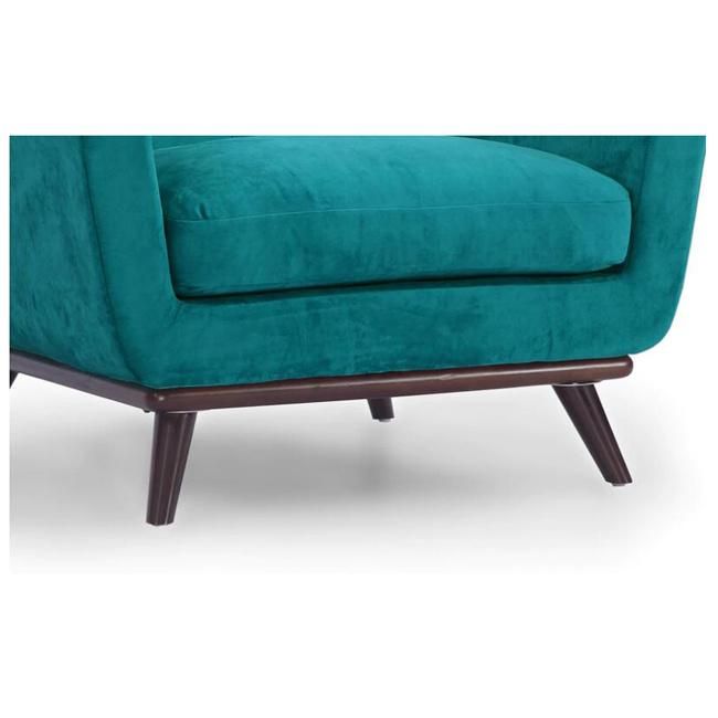 Jackie Velvet Singe Sofa Modern Style Armchair